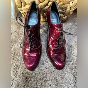 Stuart Weitzman Burgandy Shoes